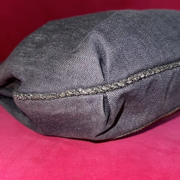 Fendi denim spy bag shoulder hobo purse - Picture 7 of 15